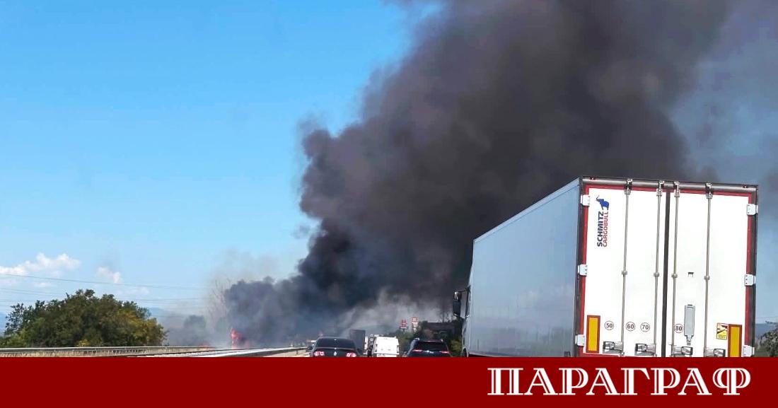 Движението по Автомагистрала Тракия вече се осъществява нормално в района