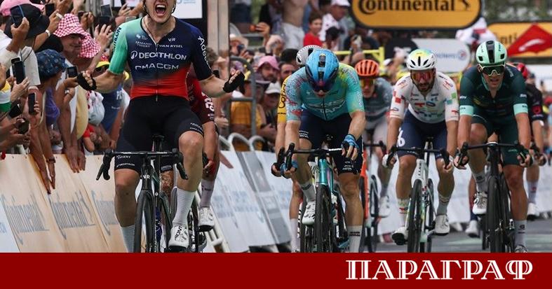 Нидерландският спринтьор Олав Кой спечели петия етап от престижната колоездачна