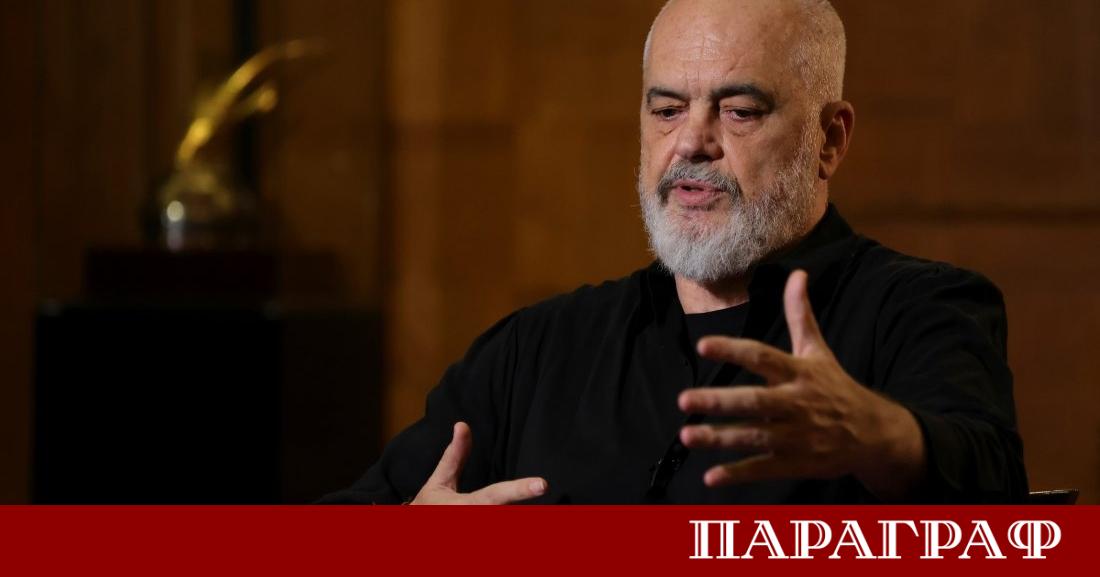Министър председателят на Албания Еди Рама се озова в центъра