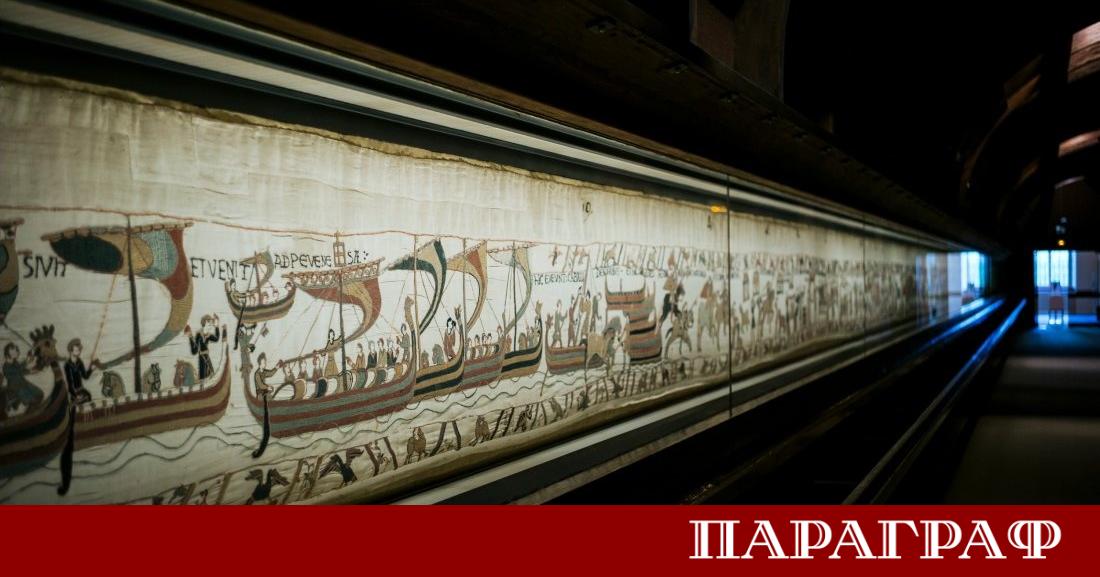 След близо 1000 години Гобленът от Байо отново се намира