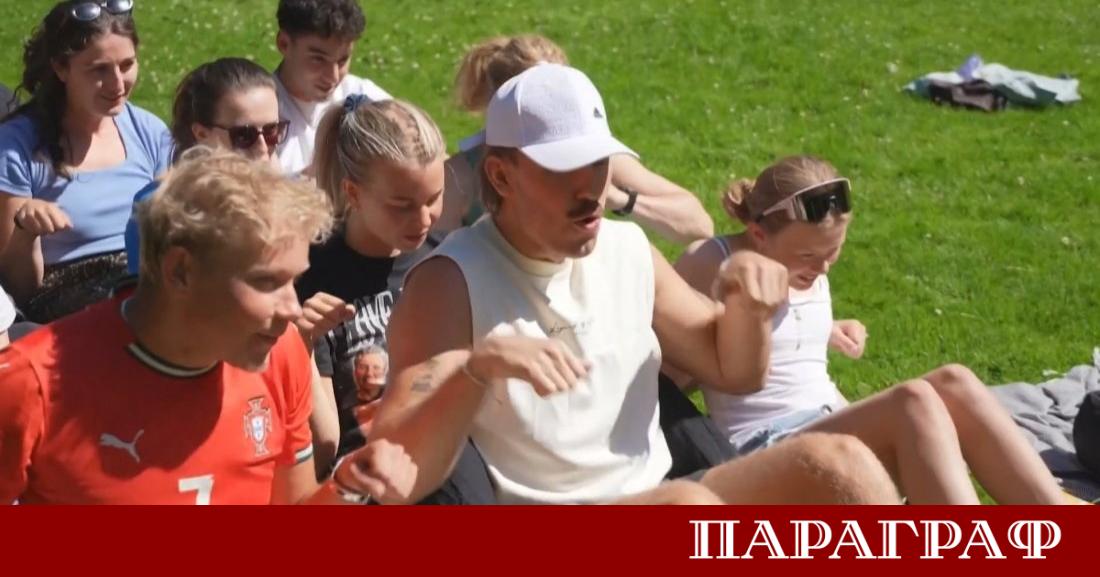 Норвежките футболни фенове превръщат улиците на Осло в истинска арена
