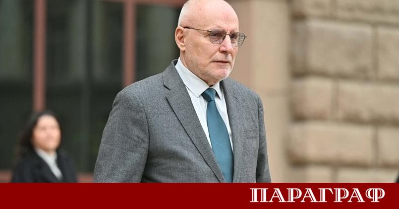 Управителят на Българската народна банка Димитър Радев отбелязва своя личен
