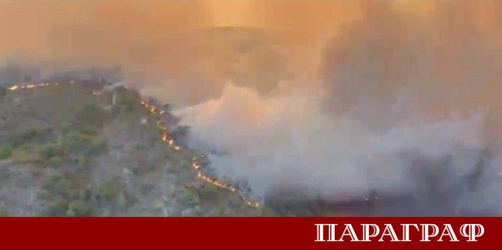 Испанските пожарникари отбелязват значителен напредък в борбата с огнената стихия