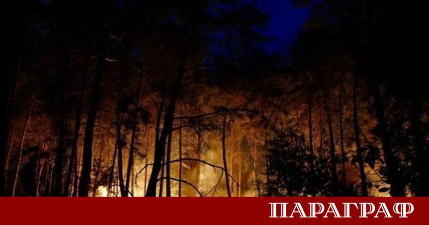 Мащабен горски пожар избухна в непосредствена близост до френската столица