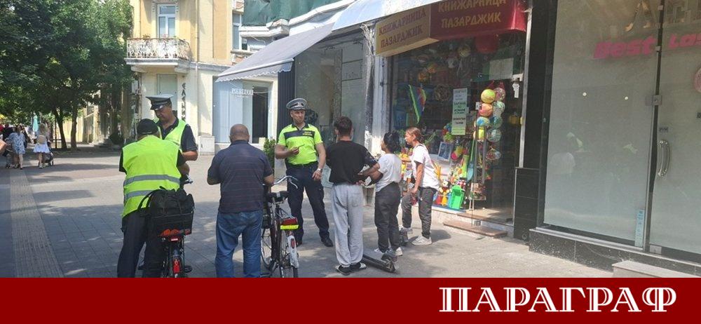 В Пазарджик започнаха засилени проверки на водачите на електрически тротинетки
