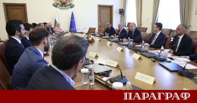 Министър председателят Румен Радев проведе ключова среща с официална делегация