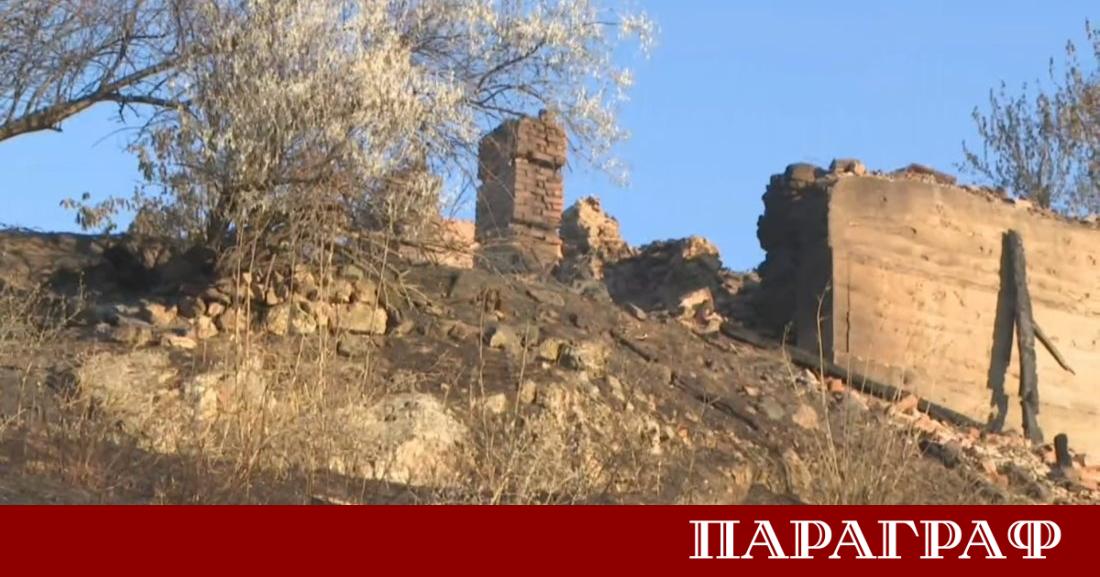 Огромен пожар унищожи ферма в петричкото село Мендово в неделя