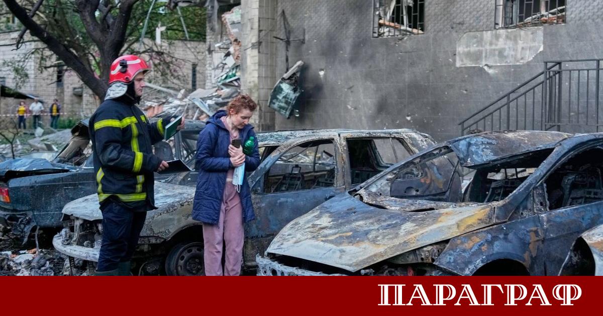 Руската армия предприе масирана ракетна атака срещу украинската столица Киев