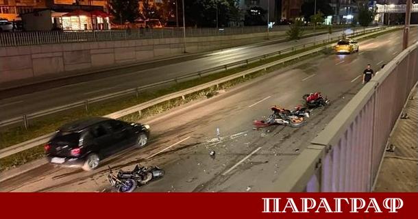 Тежка верижна катастрофа с участието на три мотора разтърси Варна