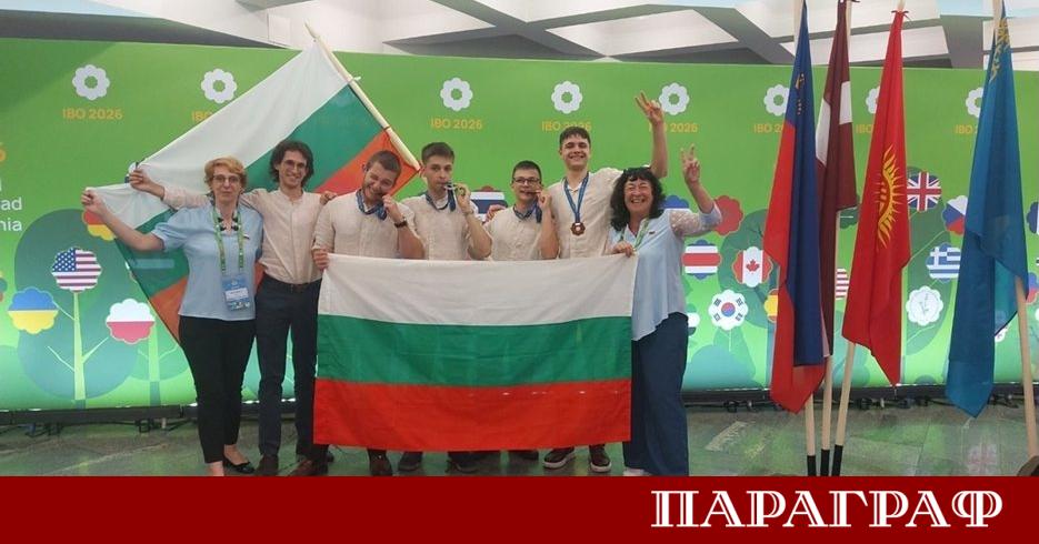 Български ученици постигнаха изключителен успех на 37 ата Международна олимпиада