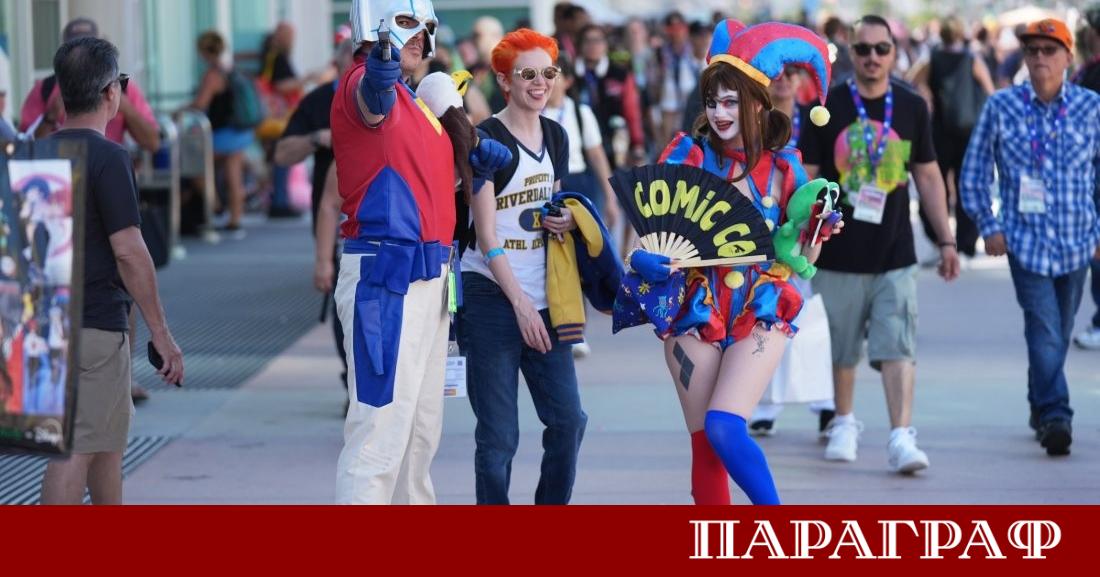 Официалното начало на фестивала Комик Кон в Сан Диего Калифорния