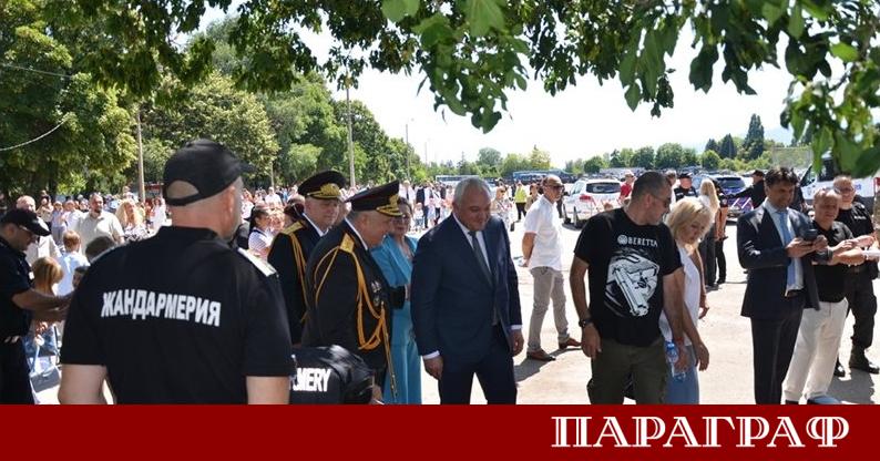 Вътрешният министър Иван Демерджиев поздрави служителите на жандармерията по повод
