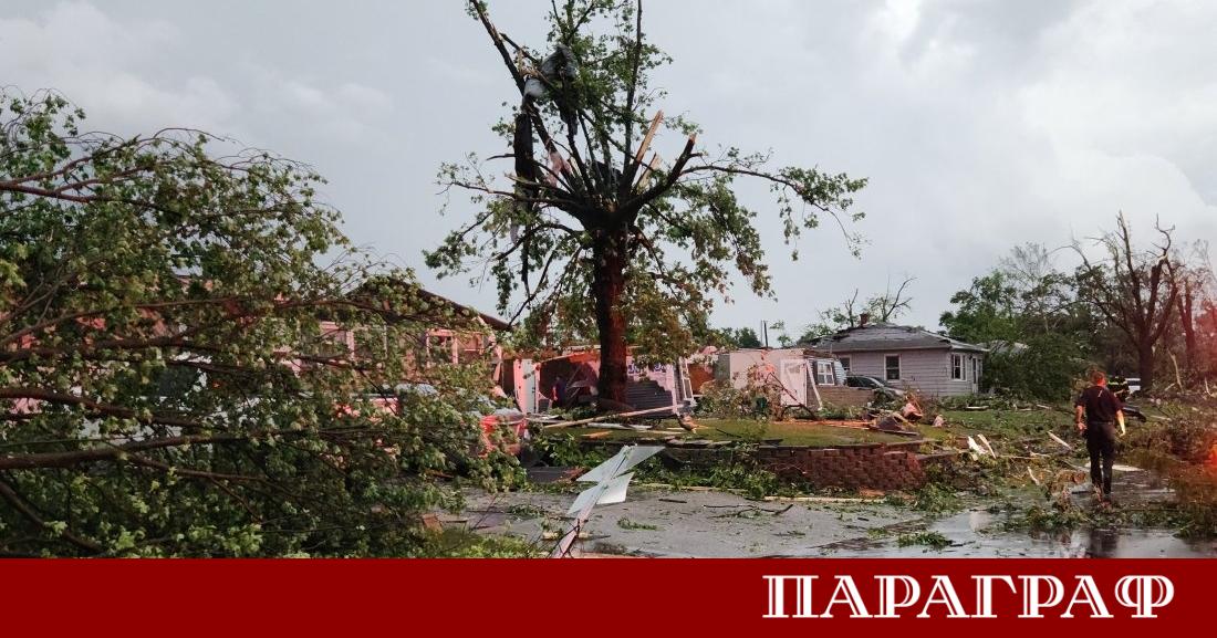 Мощно торнадо премина през американския щат Уисконсин като причини сериозни