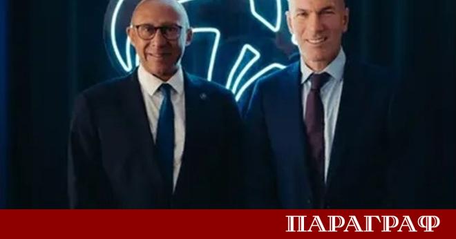 Френската футболна федерация представи Зинедин Зидан като нов селекционер на